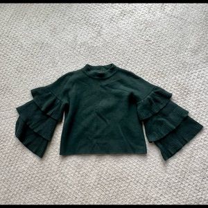 Endless Rose green knit sweater size L